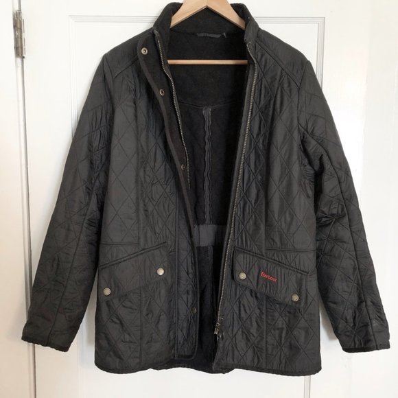 Barbour - Cavalry Diamond Quilted Jacket - Navy - Picture 3 of 8